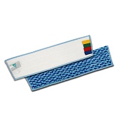 724 TTS Моп Micrisafe 40см на липучках для нескользящих полов, микибра, 40*12