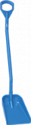 Эргономичная лопата 340 x 270 x 75 мм., 1280 мм,  синий цвет